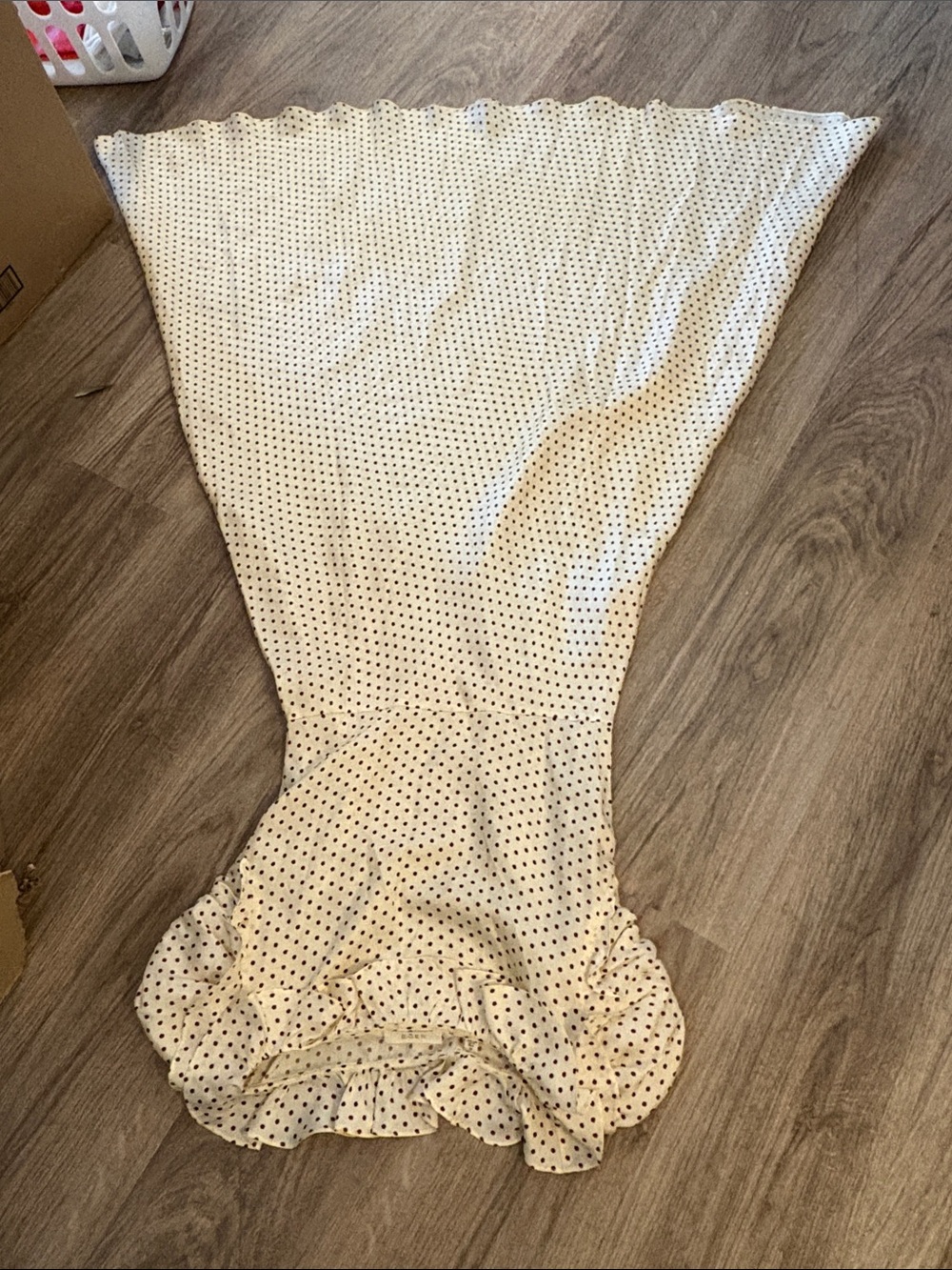NWOT Doen IN CRÈME PORTIA DOT EMERENCE MAXI DRESS Size M - Picture 10 of 13